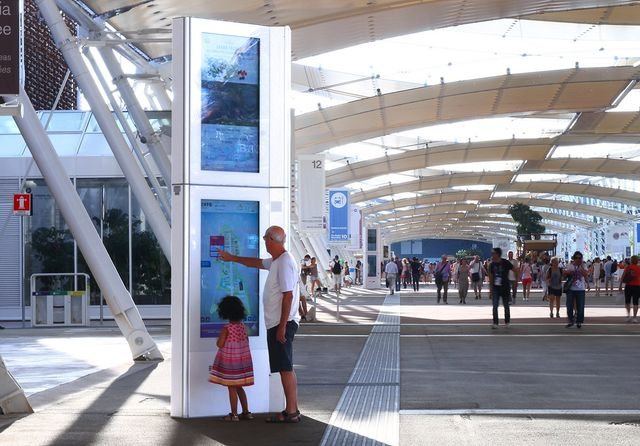 Expo Milano 2015 digital installations